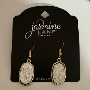 Jasmine Lane Gold and Silver Sparkle Earrings
